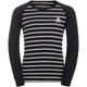 ODLO Kinder Unterhemd BL TOP crew neck l/s ACTIVE WA, Größe 128 in Silber