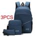 3pcs/set Laptop Shoulder Bag Small Pocket Travel Bag