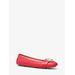 Michael Kors Fulton Logo Embossed Moccasin Red 10