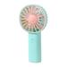 Silent Portable Fan Energy-saving Plastic One Key Control USB Rechargeable Cooling Fan Desktop Decor