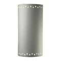 Justice Design Group Cer-9020 Two Light 17.5 Indoor Extra Large Sun Dagger Cylinder Wall