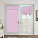 French Door Curtains Thermal Insulated Blackout Curtain Sliding Glass Door Curtain Panel 2 Panels Pink