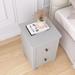 2 Drawers Solid Wood Nightstand End Table