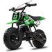 FRP DB002 Dirt Bike Mini Kid Dirt Bike W/ EPA Approved Powered Engine for Kids Over Age 8 Upgrade Tires for Off-Road Dirt Bike Green