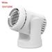 Air Purification 360 Degree Rotation Defogger Heating/Cooling Car Mounted Heater Car Auto Heater Defroster Mini Electric Heater WHITE 24V/150W