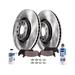 2012-2013 Volkswagen Beetle Front Brake Pad and Rotor Kit - Detroit Axle