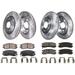 1995-2000 Chrysler Sebring Front and Rear Brake Pad and Rotor Kit - Detroit Axle