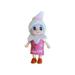 3PCS New Naughty Elf felt Doll Gifts Christmas Ornament Angel Ornament Toy Doll Bookshelf Elf PINK