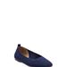 Lucky Brand Daneric Flat in Dark Blue, Size 10