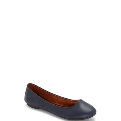 Lucky Brand Emmie Flats in Navy, Size 7.5