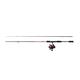 Abu Garcia Fast Attack Spinning Combo, Fishing Rod and Reel Combo, Spinning Combos, Predator Fishing,Pike/Perch/Zander, Unisex, Black/Red, 2.1m | 5-20g