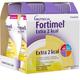 Fortimel Extra 2 kcal Vanillegeschmack 8x4x200 ml Flüssigkeit