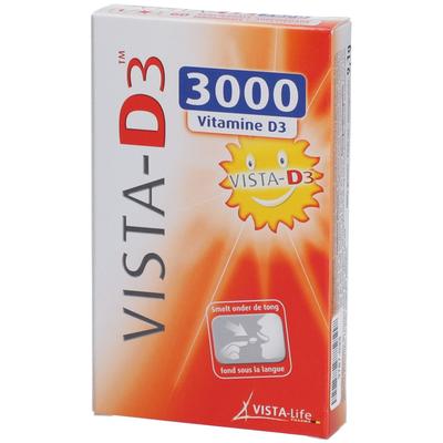 Vista-D3 3000 60 smelttabl St Schmelztabletten Image