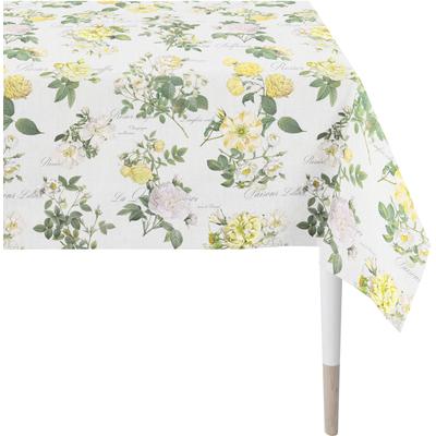 Tischdecke APELT "6527 SUMMERTIME, Sommerdeko, Sommer", gelb, B:150cm L:250cm, Polyester, Baumwolle, Tischdecken, Digita