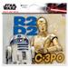 WinCraft C-3PO, R2-D2 Star Wars 5" x 6" Multi-Use Decal