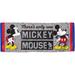 WinCraft Mickey Mouse 12" x 30" Double-Sided Cooling Towel