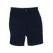Croft & Barrow Shorts: Blue Print Mid-Length Bottoms - Women's Size 6 - Indigo Wash