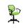 Mid-Back Green Mesh Swivel Task Chair with Arms