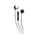 Maxell 190300 - IEMICBLK Stereo In-Ear Earbuds with Microphone &amp; Remote (Black)