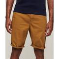 Superdry Men's Vintage Officer Chino Shorts Brown / Sandstone - Size: 28