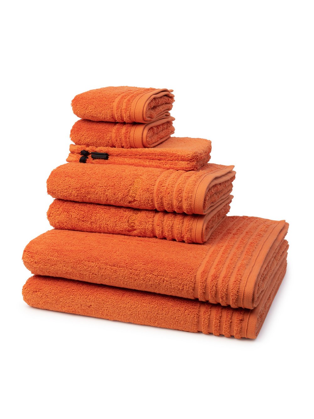 Vossen Handtuchset 8-teilig Damen orange, ONE SIZE Image