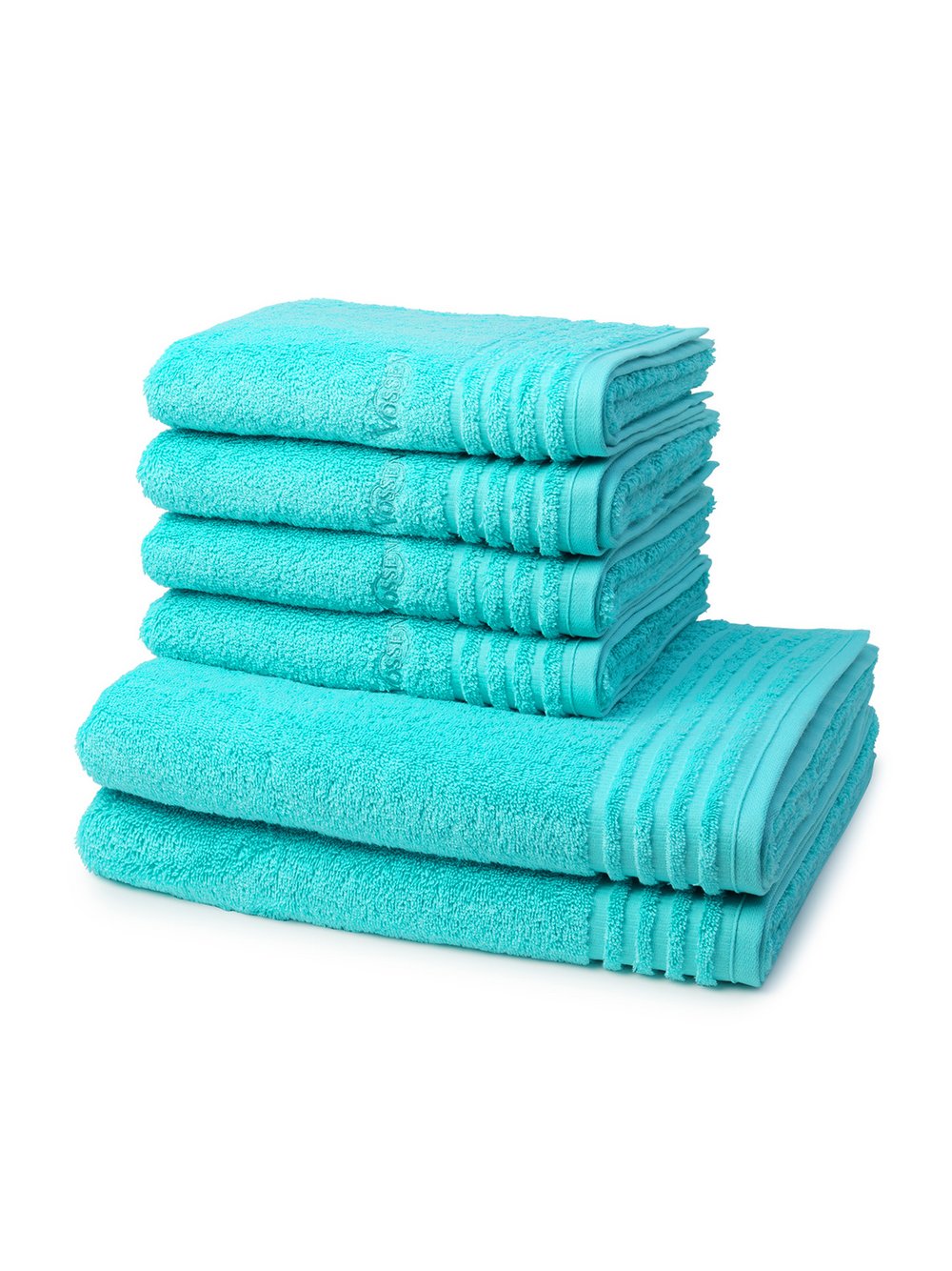 Vossen Handtuchset 6-teilig Damen türkis, ONE SIZE Image