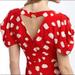 Anthropologie Dresses | Anthropologie Leifsdottir Silk Red Polka Dot Dress | Color: Red/White | Size: 4