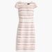 J. Crew Dresses | J. Crew Double Stripe Cap Sleeve Dress | Color: Pink/White | Size: 4