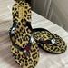 Kate Spade Shoes | Kate Spade Leopard Print Flip Flop Thong Sandals. Size 6. Good Used Condition! | Color: Black/Gold | Size: 6