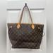 Louis Vuitton Bags | Authentic Louis Vuitton Neverfull Mm Shoulder Tote Bag Monogram Used Lv. | Color: Brown/Tan | Size: Mm