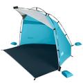 Coleman Two Person Tent w/ Carry Bag Steel in Blue/Gray | 5 H x 5 W x 14.5 D in | Wayfair 2000037508