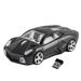 PloutoRich Car Wireless Mouse Optical Computer Mice 2.4 GHz Wireless Mouse Mini Car Mouse Cordless Mouse for PC/Laptop/Computer Black