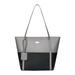 JeashCHAT Women s Tote Bag Clearance Soft Faux Leather Shoulder Bag for Women Large Capacity Business Handbag Fashion Laptop Bag for Work (Gray)