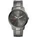 Men's Fossil Gray Alfred University Saxons Minimalist Three-Hand Smoke Watch