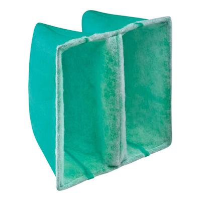 Koch Filter SprayStop S Duo-Pak 16" x 25" x 15" MERV-6 2-Pocket Paint Arrestor Filter 104-500-004 - 10/Case
