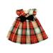 Pre-owned Bonnie Baby Girls Red | Black | Ivory Special Occasion Dress size: 6-9 Months
