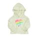 Pre-owned Gap Girls Tan | Multi | Heart Hoodie size: 12-18 Months