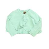 Pre-owned Tea Girls Blue Cardigan size: 12-18 Months