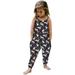 Booker Toddler Girls Kids Baby Jumpsuit 1 Piece Floral Cartoon Easter Bunny Playsuit Strap Romper Summer Outfits Clothes
