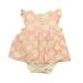 Pre-owned Kissy Love by Kissy Kissy Girls Pink | White Dress size: 12-18 Months