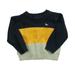 Pre-owned Janie and Jack Boys Grey | Yellow | Blue Sweater size: 12-18 Months
