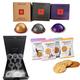 Nespresso Vertuo Capsules Decaff Bundle : Fortado, Altissio & Melozio Nespresso Vertuo Pods Decaffeinated Coffee (10 each) Meredith and Drew Biscuits (4x2) & 16x Coffee Stencils
