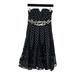 Anthropologie Dresses | Lithe Anthropologie Womens Size 2 Strapless Embroidered Cocktail Dress | Color: Black | Size: 2