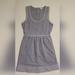 J. Crew Dresses | J.Crew Womens Dress 4 Gray Sleeveless 100% Cotton Zipper Scoop Neck | Color: Gray | Size: 4