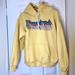 Disney Tops | Disney Parks Disneyland Resort Yellow Hoodie Retro Hooded Sweatshirt Adult M | Color: Yellow | Size: M