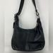 Coach Bags | Coach Leather Crossbody Or Shoulder Bag | Color: Black/Silver | Size: 8”W X 4.5d X 7.5”H. 40” Shoulder Strap
