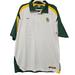 Nike Shirts | Baylor Bears Nike Fit Vintage Polo Shirt Men's White & Green Size Xl Golf | Color: White | Size: Xl