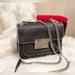 Michael Kors Bags | Michael Kors Sloan Specchio Silver Black Saffiano Leather Crossbody Bag | Color: Black/Silver | Size: Os