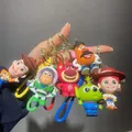 Porte-clés de dessin animé Toy Story 4 figurine Woody Buzz Lightyear porte-clés Alien jouets