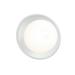 Wade Logan® Ceramic Flush Mounted Scone Ceramic in White | 6.25 H x 6.25 W x 6.25 D in | Wayfair B9A6A3A3032D4E9592A66DC03B8AAB08